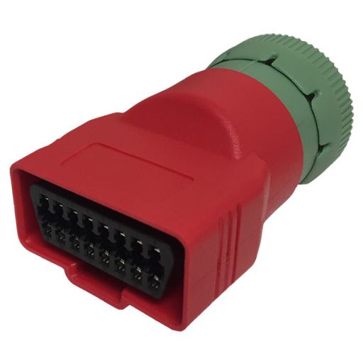 EFILive - Green J1939 Male to OBDII Female Adapter